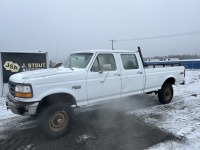 1992 Ford F350 Custom Crew Cab 4X4 Pickup