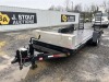 2001 Towmaster T-12DD T/A Equipment Trailer