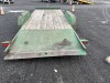 2000 Fox Trailers T/A Tilt Deck Equipment Trailer - 3