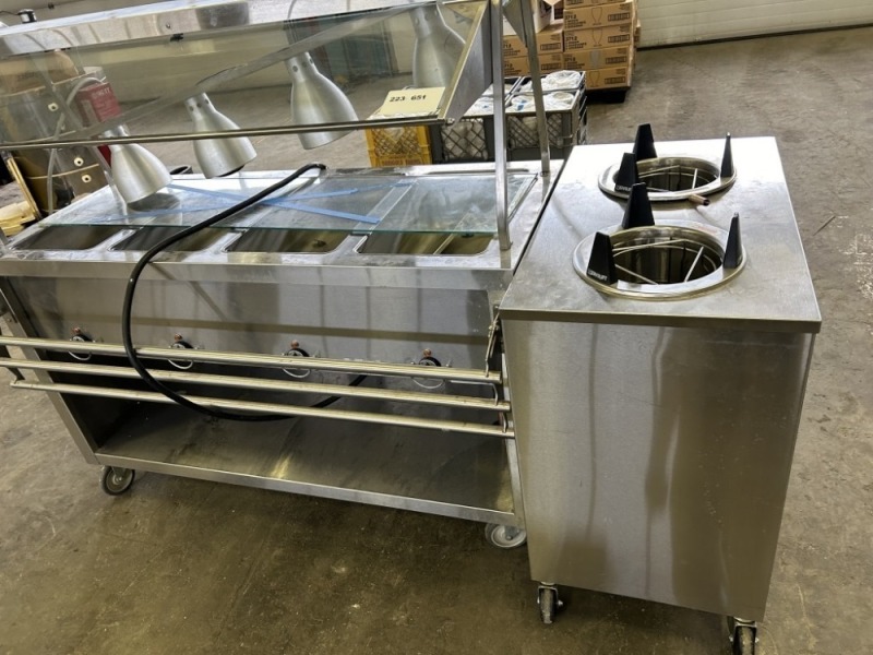 Duke 60" 4-Well Electric Steam Table