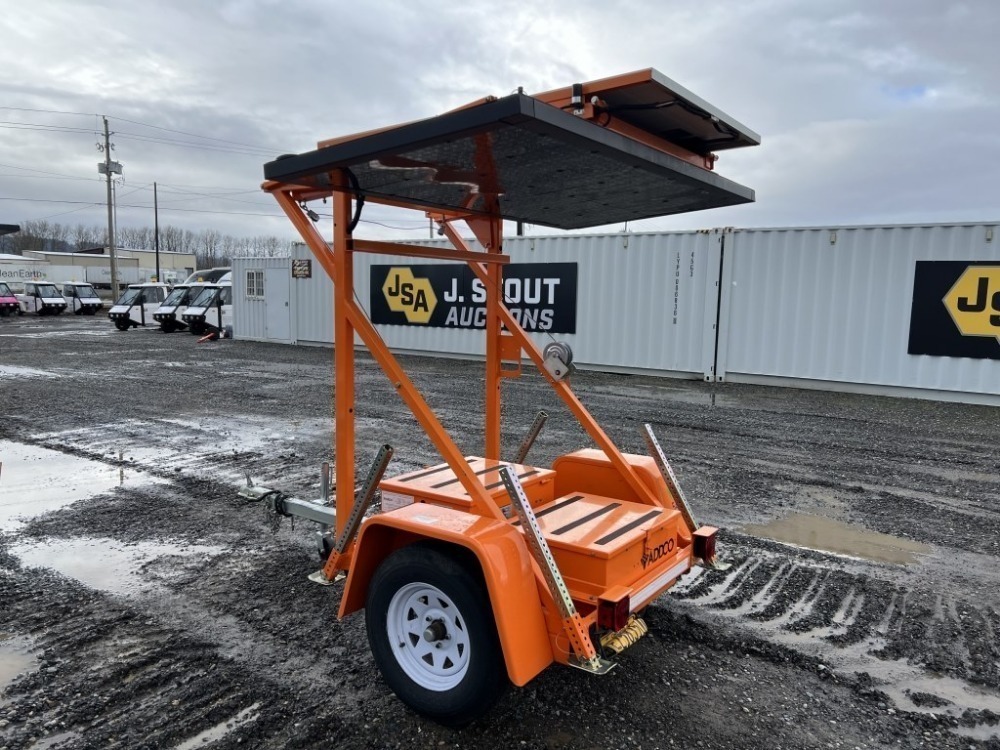 Addco Signs 2013 Addco DH250-FM Towable Sign Board | J. Stout Auction