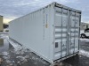 2023 40' High Cube Shipping Container - 2