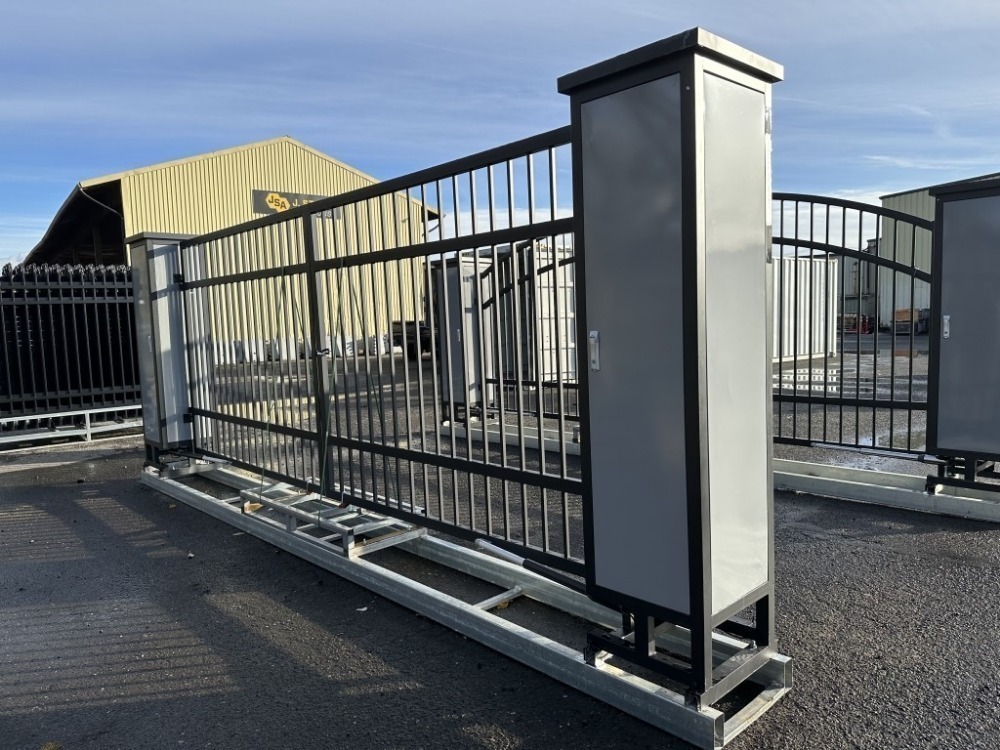 2024 Hanbase Electric Double Swing Gate | J. Stout Auction