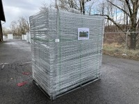 2024 Hanbase Galvanized Fence Panels, Qty. 60