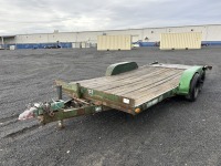 2001 Wilson T/A Tilt Deck Equipment Trailer