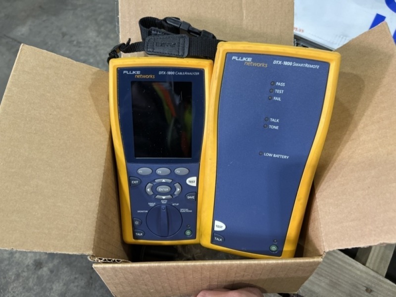 Fluke DTX-1800 Cable Analyzer