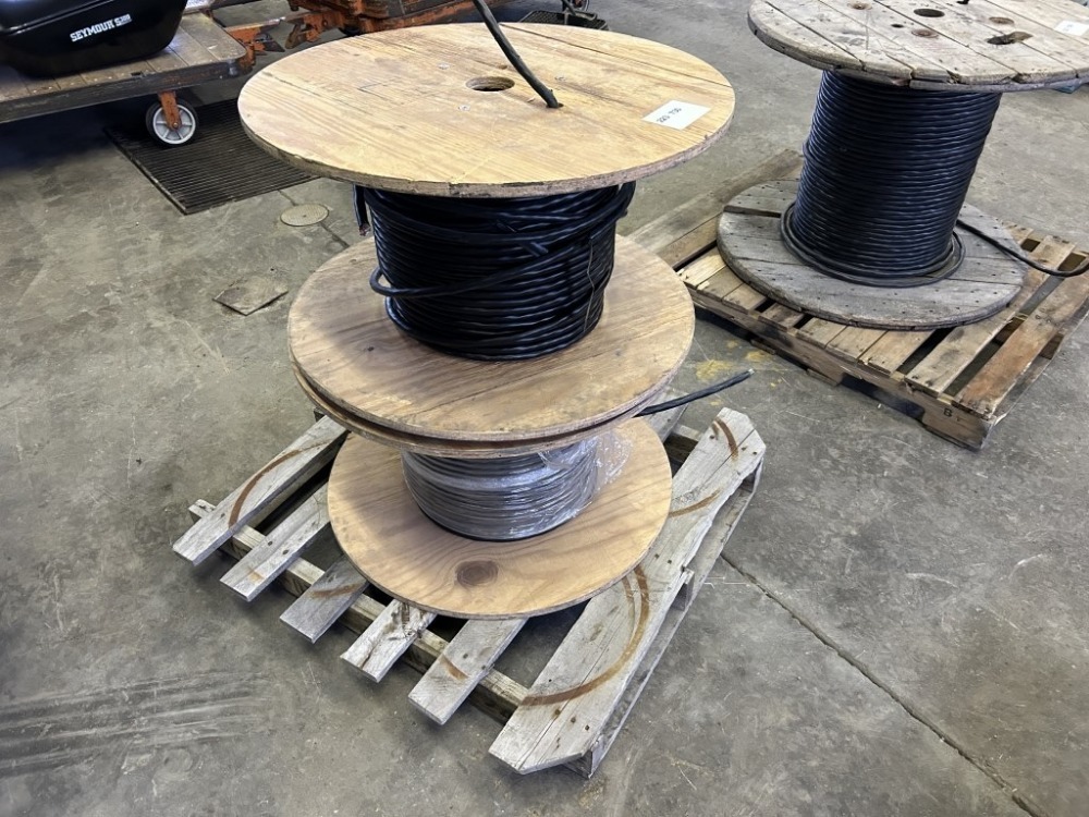 10 Conductor Electrical Cable, 2 Spools | J. Stout Auction