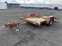 1997 Ditch Witch Tilt Deck Equipment Trailer