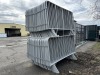 2023 AGT Crowd Control Fence Panels, Qty 80 - 4