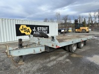 1985 Interstate 20TDT T/A Equipment Trailer