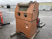 Zero 55-4 600R&Bag Sand Blasting Cabinet