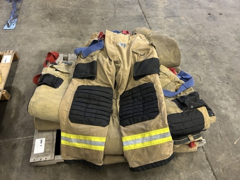 Firefighter Turnout Pants, Qty 14