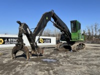 2012 John Deere 2954D Shovel Logger w/Tong Tosser