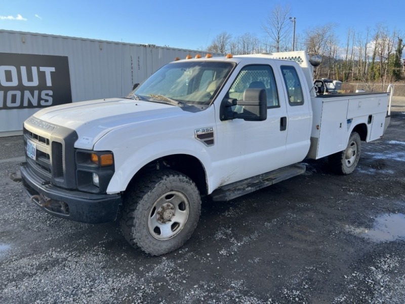 2008 Ford F-350 4x4 Utility Truck