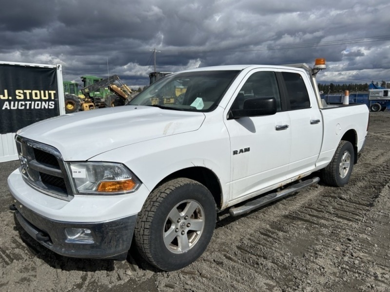 2010 Dodge Ram 1500 Quad Cab 4X4 Pickup