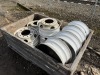Steel Trailer Rims, Qty 8 - 4