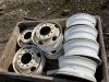 Steel Trailer Rims, Qty 8 - 5