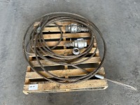 1" Braided Steel Cable, Approx. 75'