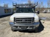 2001 Ford F550 SD Flatbed Truck - 8
