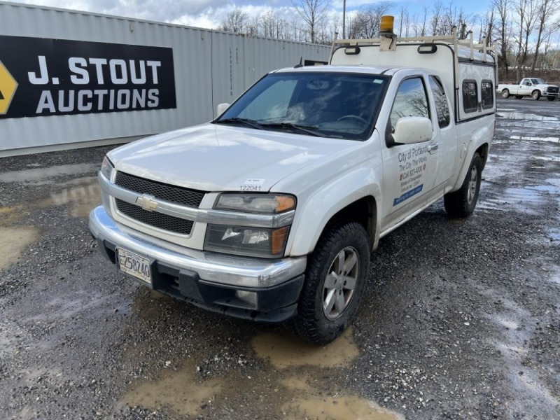 2012 Chevrolet Colorado Extended Cab 4X4 Pickup