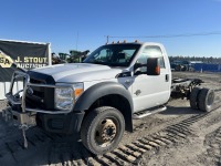 2011 Ford F550 Super Duty 4X4 Cab & Chassis