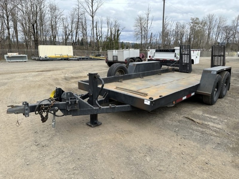 1991 Towmaster T10 T/A Equipment Trailer