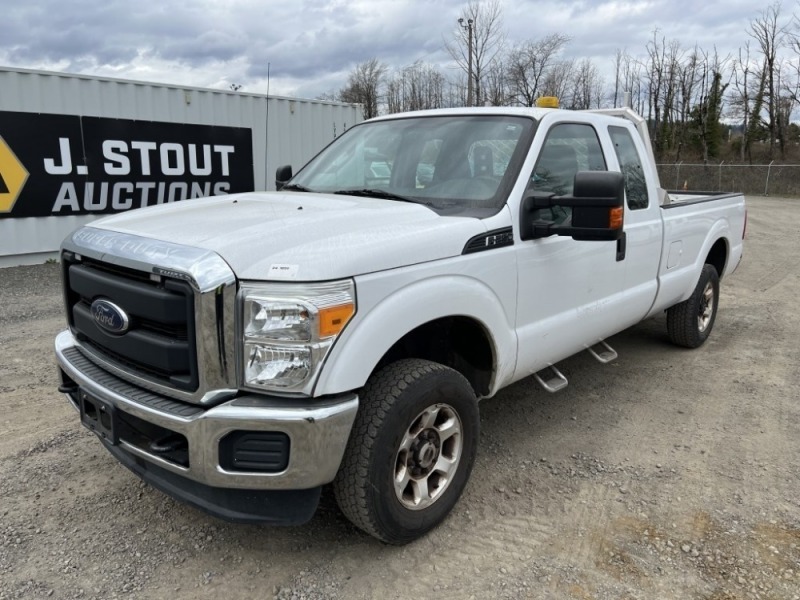 2016 Ford F250 SD Extra Cab 4x4 Pickup