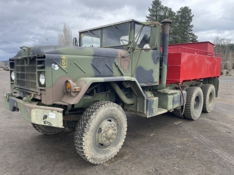 1984 AM General M923 T/A 6x6 Water Truck