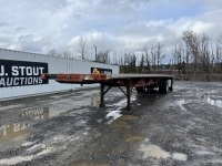 1995 Utility T/A Flat Deck Trailer