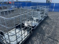 Metal Crates, Qty 4