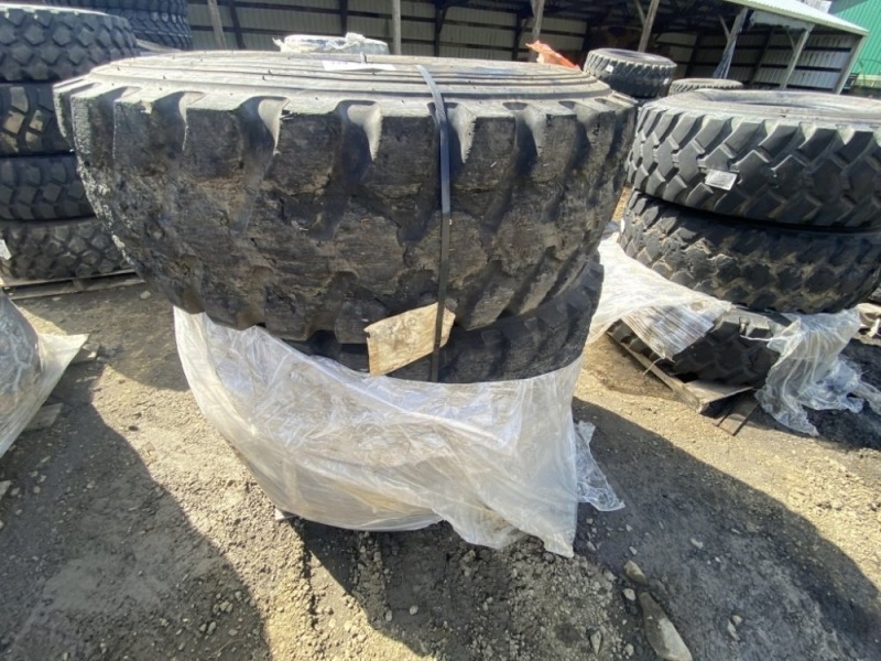 Bridgestone 445/80R25 Tires, Qty. 3