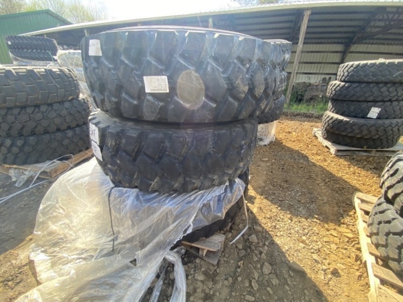 Bridgestone 445/80R25 Tires, Qty. 3