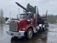 2019 Kenworth T800 Quad Axle Log Truck