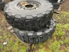 Michelin 14.00R20 Tires on Rims, Qty. 2 - 5