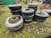 Military Tires on Rims, Qty. 15 - 5