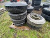 Military Tires on Rims, Qty. 15 - 6
