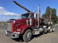 2016 Kenworth T800 Tri-Axle Log Truck