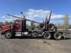 2016 Kenworth T800 Tri-Axle Log Truck - 2