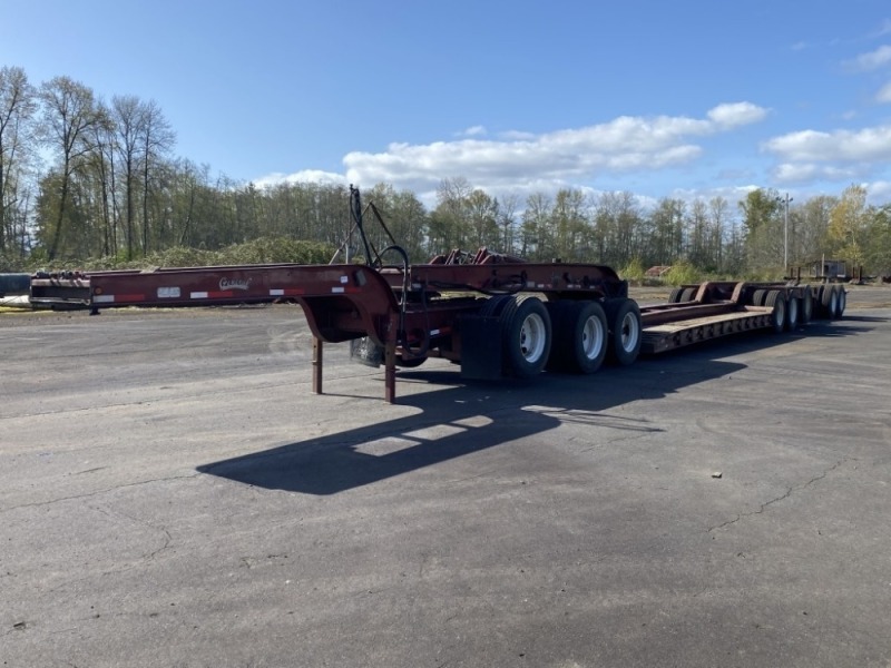 2016 General TAM-7701 Tri-Axle RGN Lowboy Trailer