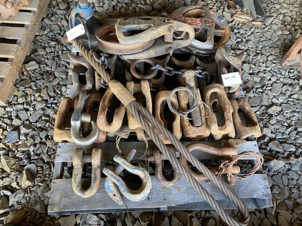 Blocks, Sleaves & Shackles | J. Stout Auction