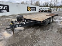 1985 Zieman Flatbed T/A Trailer