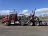 2019 Kenworth T800 Quad-Axle Log Truck - 2