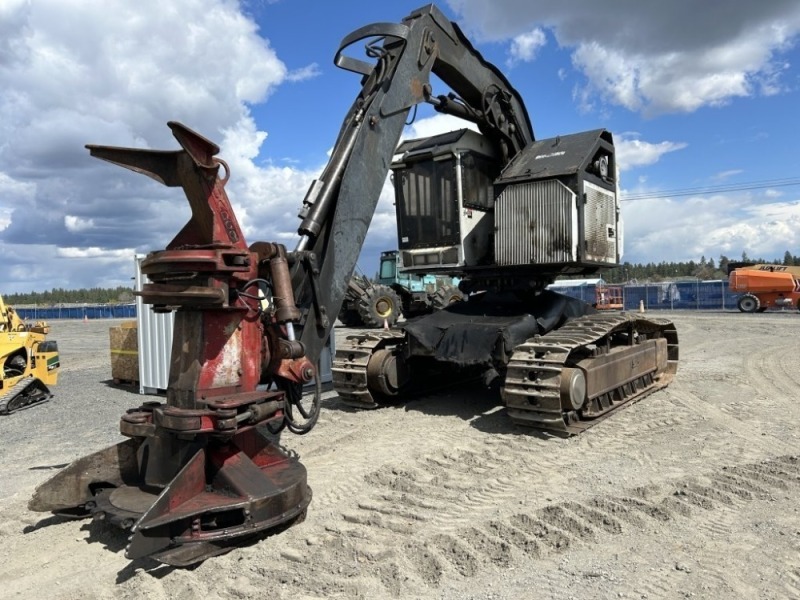 1999 Timbco T445 Feller Buncher w/Quadco QFH