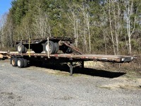 2001 Fruehauf Flat Deck Trailer Train