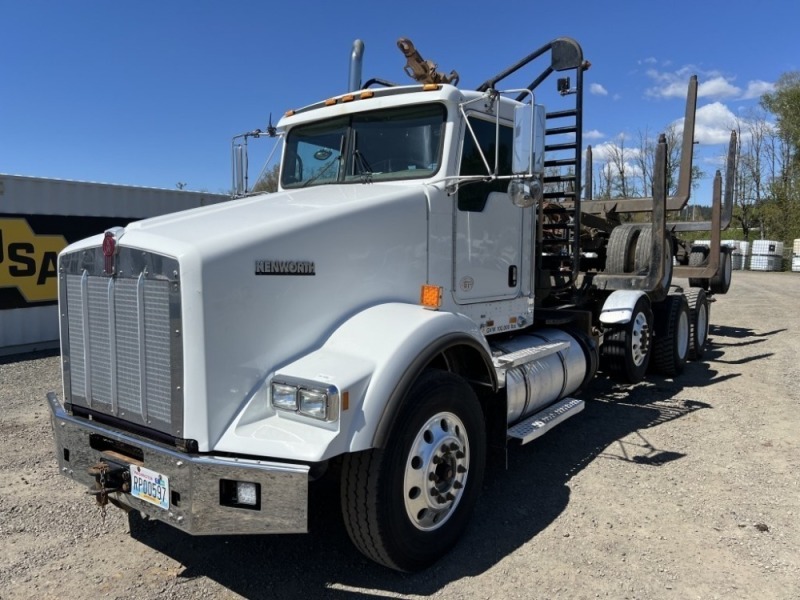 2012 Kenworth T800 Tri-Axle Log Truck / Mule Train