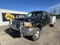 1999 Ford F350 SD Crew Cab 4x4 Utility Truck