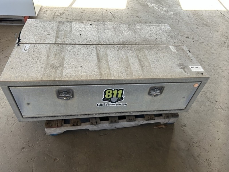 Aluminum Tool Boxes, Qty 2