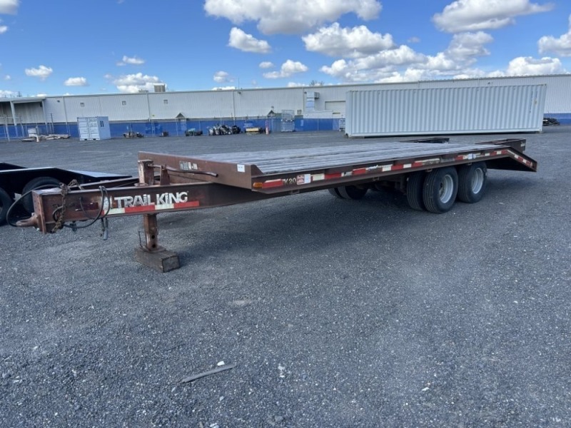 1990 Trail King TK20 T/A Equipment Trailer