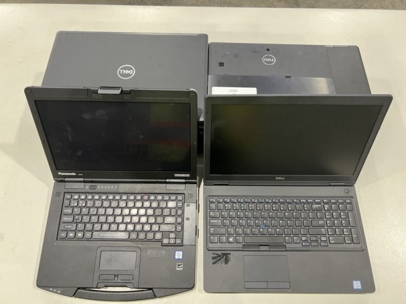 Laptops - Dell & Panasonic