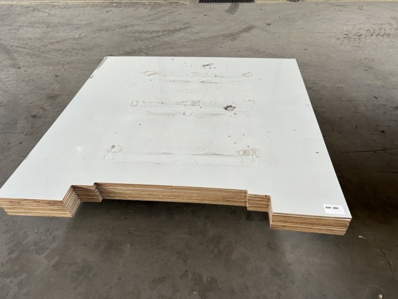 Fiber Tech Plywood Panels, Qty 11